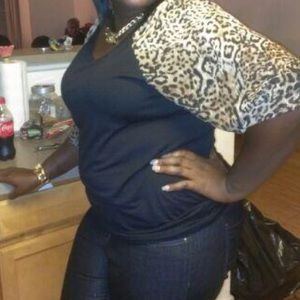 Cheetah print shirt. 2x Fashion to Figure